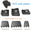 Pool Cue Holder Portable Weighted Cue Rest 6
