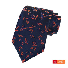 Men's Floral Paisley Necktie Bright Color Wedding Party
