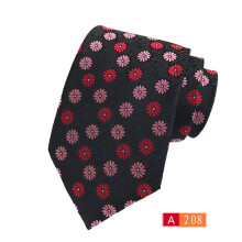 Men's Floral Paisley Necktie Bright Color Wedding Party
