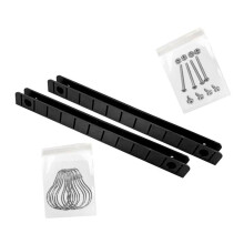 Marine Cooks Tackle Storage Rack Black 12 Inches 12 Lures