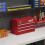 Toolbox with 3 Drawers and Storage Compartment, Red 3
