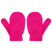 Xinwanna Kids Winter Gloves Rose Red Acrylic Full-Finger 1