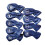 Waterproof PU Golf Iron Headcover Blue 1