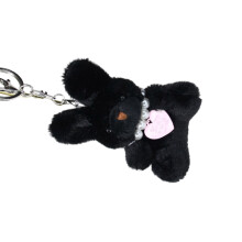 Pearl Beaded Heart Keychain for Girls