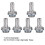 PC Water Cooling Barb Fitting G1/4 Thread 6 PCS 3