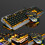 Gaming Keyboard and Mouse Set Mechanical 104-Key USB Wired 1
