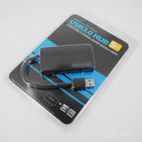 USB 3.0 Ultra-Thin Hub 1USB 3.0 + 3USB 2.0 2 Pack 1