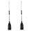 Emergency Paddles for Boats Nonslip Handle Black 6