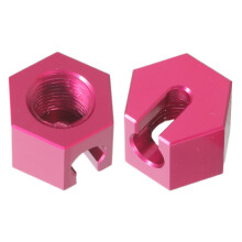 Écrous de fixation de remplacement anti-fuite, écrous-Rose rouge