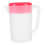 Red Plastic Pitcher with Lid 48 oz 5