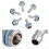 PC Water Cooling Barb Fitting G1/4 Thread 6 PCS 6
