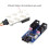 USB 2.0 Type-A to 9-pin Header Adapter Hub 4