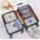 XiHAMA packing cubes set grey polyester 6 pieces 3