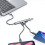 5-in-1 Type C HUB's met PD60W opladen, 2xUSB2.0 USB3.0 USB C 2
