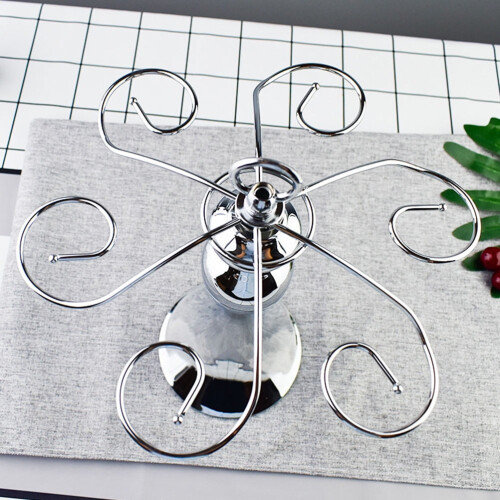 Hanging Wine Glass Holder Iron 1 Piece 1
