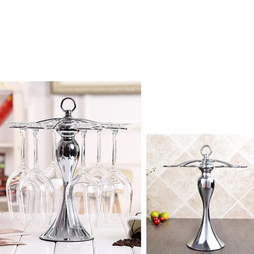 Hanging Wine Glass Holder Iron 1 Piece 2