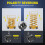 6Pin DPDT Momentary Polarity Reversal Switch 20A 6