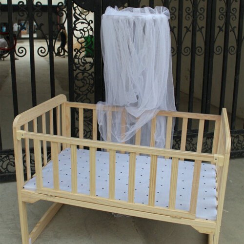 Round Dome Crib Mosquito Net 1 Pack 2