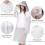 Rain Ponchos for Adults Reusable 2-Pack with Hood and 2