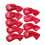 Waterproof Golf Iron Head Cover Red 2
