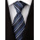 Men's Silk Necktie Check Stripe Pattern 6 Pcs 3