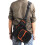 Waterproof Canvas Fishing Bag with Multiple Pockets and 2