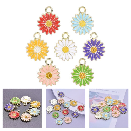 Flower Pendant Charm Keychain 20 pcs 1