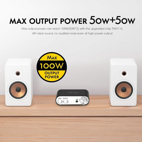 NS-10G HiFi power amplifier Bluetooth 5.0 2-channel 50W2 1