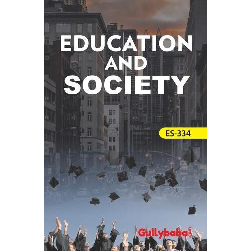 ES334 Education And Society by Gullybaba.com Panel Paperback Book