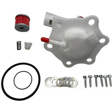 Kraftstoffpumpenbaugruppe + Ölfilter mit Federdichtung für CRF250 CRF450 R/RX 2009-2024 16700-MEN-A52