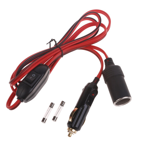 Rallonge allume-cigare 12V 24V avec interrupteurs-5m
