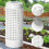 Compost Bin In-Ground 2 Gallon Durable Plastic 12x12x12 Inch 5