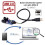 USB 2.0 Type-A to 9-pin Header Adapter Hub 3