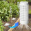 Compost Bin In-Ground 2 Gallon Durable Plastic 12x12x12 Inch 7