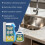 Multi-Purpose Stain Remover Gel Deep Clean Tile Grout Splash-Free Convenient Pack Household 3