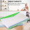 Plastic Envelopes File Folders A4 Clear with Label Pockets 4