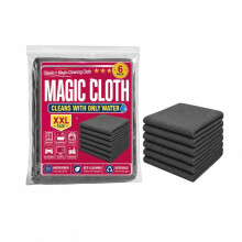 Microfiber Cleaning Cloth Absorbent Lint-Free Multi-Purpose Kitchen Housework Glass Car Wash Cloth 40x40cm 6-Pack