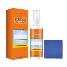 JAKEHOE Plastic Yellowing Restorer for Home Appliances Furniture Surfaces Cleaner with Cloth Renewal Agent 100ml