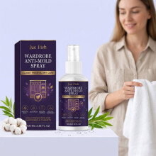 JUE FISH Closet Anti-Mold Spray Multi-Scenario Use for Clothes Shoe Cabinet Daily Care Cleaning Mold Removal Spray