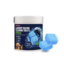 JAKEHOE Washing Machine Cleaner Tablets, Daily Clean Interior Drum Stains and Scale, Easy Operation