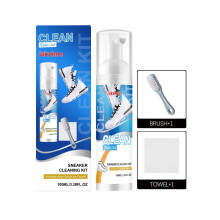 JAKEHOE Sneaker Cleaning Kit Daily Shoe Cleaner Mild Formula Multi-Material Portable