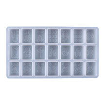 Moule en Silicone pour carreaux de-Une maman de treize ans