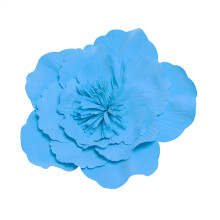 Bloem tovenaar hoed grote bloem hoeden voor vrouwen grote-Blauw