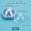 Heart Candy Dome Clear Plastic 30 pcs 5.1x4.9 inch 7