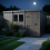 11x10 Pent Composite Shed Tanalised (Single Door, With Windows) 3