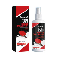 HozoneX Table Tennis Racket Cleaner Gentle Formula Dissolves Sweat and Dirt Cleaning Maintenance 100ml