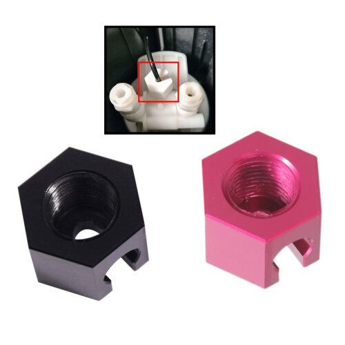 Écrous de fixation de remplacement anti-fuite, écrous-Rose rouge 2