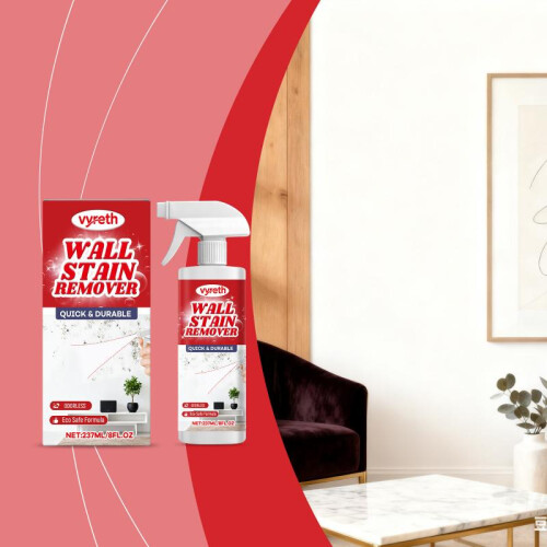 Vyreth Wall Stain Cleaner - Multi-Surface Spray for Bathroom and Kitchen 1
