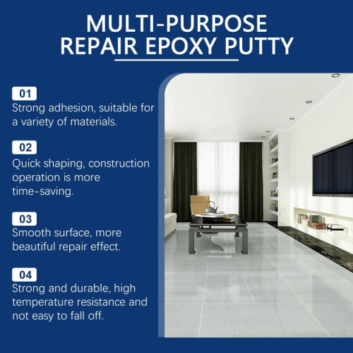 Multi-Purpose Epoxy Putty for Home Repair Suitable for Various Surfaces Portable Simple 2