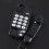 Téléphone mural fixe fixe KXT-580, Mini téléphone Portable-Blanc 8